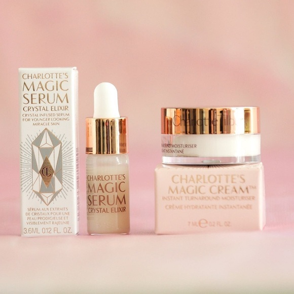 BEST 2 Charlotte Tilbury Magic Cream 7ml & Magic Serum 3.6ml SET